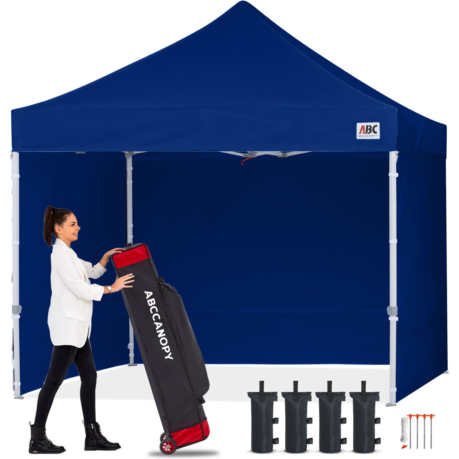 Amazon.com : ABCCANOPY Easy Pop Up Canopy Tent with Sidewalls
